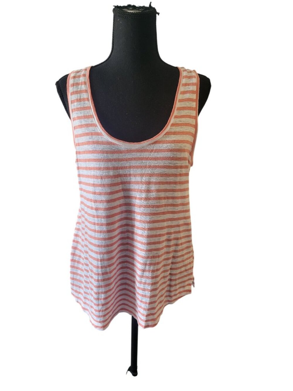 Sanctuary Clothing Ruby Linen Striped Tank Top is a sleeveless casual top Linen - Picture 2 of 9